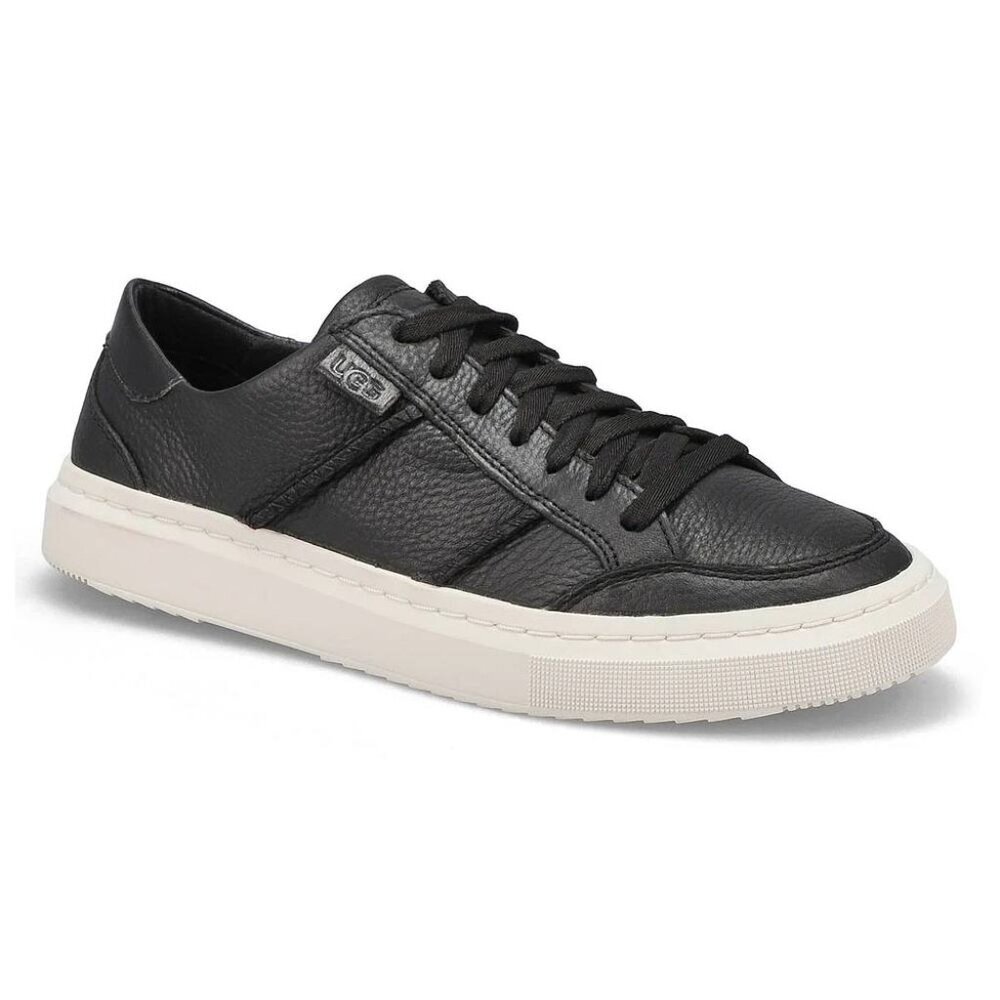 UGG Leather Sneakers – Black (Size US 10 / EU 41)